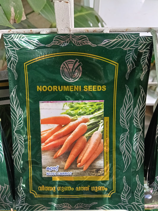 Carrot Seeds | High Yield Orange Carrot Seeds for Home Garden & Farming